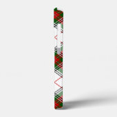 スチュアート/スチュワートレッドグリーンホワイトプレイド Case-Mate iPhoneケース (裏面 / 左)