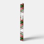 スチュアート/スチュワートレッドグリーンホワイトプレイド Case-Mate iPhoneケース (裏面 / 右)