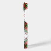 スチュアート/スチュワートレッドグリーンホワイトプレイド iPhoneケース (左側面)