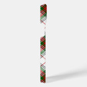 スチュアート/スチュワートレッドグリーンホワイトプレイド iPhoneケース (右側面)