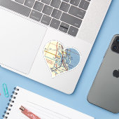 スチュアートFLヴィンテージマップ シール (ノートパソコンとiPhone)