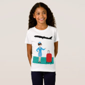 スチュワーデス Tシャツ (正面フル)