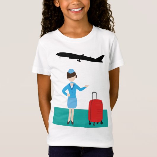 スチュワーデス Tシャツ (正面)