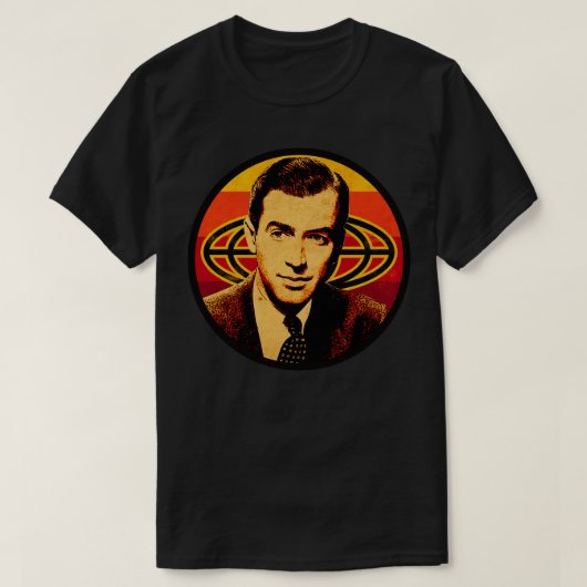 スチュワートクラシック映画 Tシャツ (デザイン正面)
