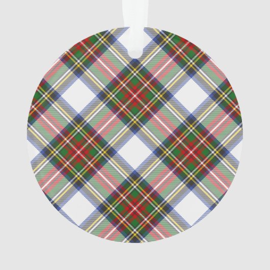 スチュワートドレ王室のスの格子縞模様 オーナメント (裏面)