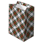 スチュワートドレ王室のスの格子縞模様 ミディアムペーパーバッグ (裏面アングル)