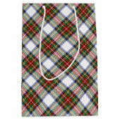 スチュワートドレ王室のスの格子縞模様 ミディアムペーパーバッグ (正面)