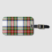 スチュワートドレ王室のスの格子縞模様 ラゲッジタグ (正面横)