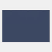 スチュワートブラックモダンオリジナルスコットランドタータンチェック ラッピングペーパーシート (正面3)