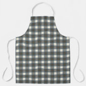 スチュワートブルードレスオリジナルスコットランドタータンチェック エプロン (正面)