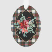 スチュワートブルードレスオリジナルスコットランドタータンチェック オーナメント (裏面)