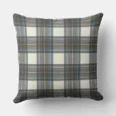 スチュワートブルードレスオリジナルタータンチェックスクエア クッション (裏面)