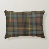 スチュワート狩り風化タータンチェック格子柄 アクセントクッション (正面)