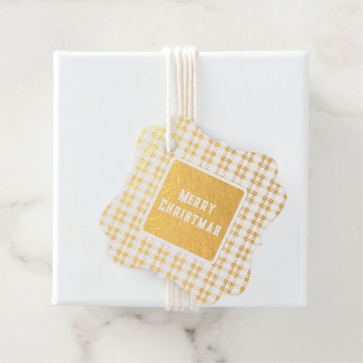 スチュワート王室のオリジナルスコットランドタータンチェック フェイバータグ (箱)