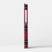 スチュワート王室のタータンチェックレッドブラックプレイド Case-Mate iPhoneケース (裏面 / 左)