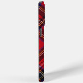 スチュワート王室のタータンチェックレッドブラックプレイド Case-Mate iPhoneケース (裏面 / 右)