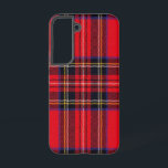 スチュワート王室のタータンチェックレッドブラックプレイド SAMSUNG GALAXY S22ケース<br><div class="desc">スチュワート王室のクランタータンチェックレッドブラックプレイド</div>