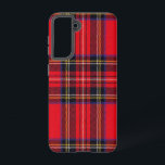 スチュワート王室のタータンチェックレッドブラックプレイド SAMSUNG GALAXY S21ケース<br><div class="desc">スチュワート王室のクランタータンチェックレッドブラックプレイド</div>