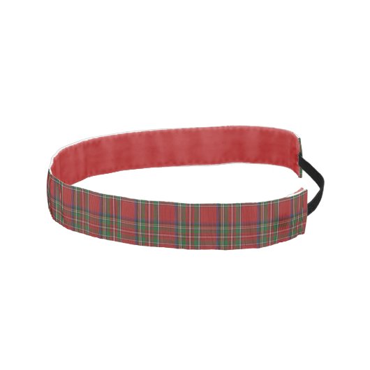 スチュワート王室のタータンチェック格子状ヘッドバンド アスレチックヘッドバンド (右)