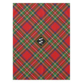 スチュワート王室のタータンチェック テーブルクロス (正面)