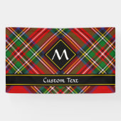 スチュワート王室のタータンチェック 横断幕 (横)