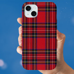 スチュワート王室のタータンチェック iPhone 15 MINIケース