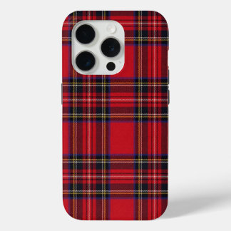 スチュワート王室のタータンチェック iPhone 15 PROケース