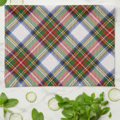 スチュワート王室のドレスプレイドスコティッシュパターン キッチンタオル (折り畳み)