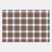 スチュワート王室のドレスプレイドスコティッシュパターン ラッピングペーパーシート (正面2)