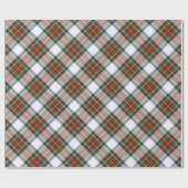 スチュワート王室のドレスプレイドスコティッシュパターン ラッピングペーパー (フラット)