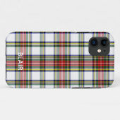 スチュワート王室のプレイド電話ケース Case-Mate iPhoneケース (裏面(横))