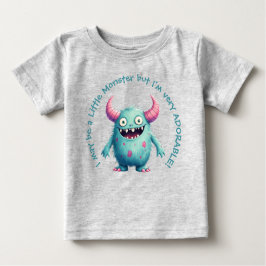 スチュワート:かわいい小さな怪物 ベビーTシャツ
