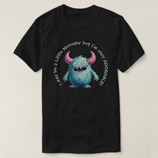 スチュワート:かわいい小さな怪物 Tシャツ (デザイン正面)
