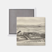 スチュワート・ファーム・プラット マグネット (正面/裏面)