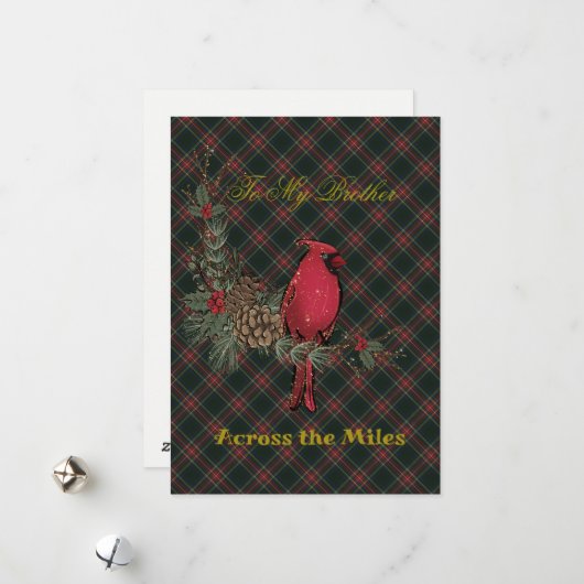 スチュワート ブラック スコットランド タルタン ブラザー クリスマス (正面/裏面インサイチュ)