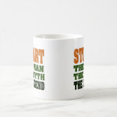 スチュワート-人、神話、伝説 コーヒーマグカップ (中央)