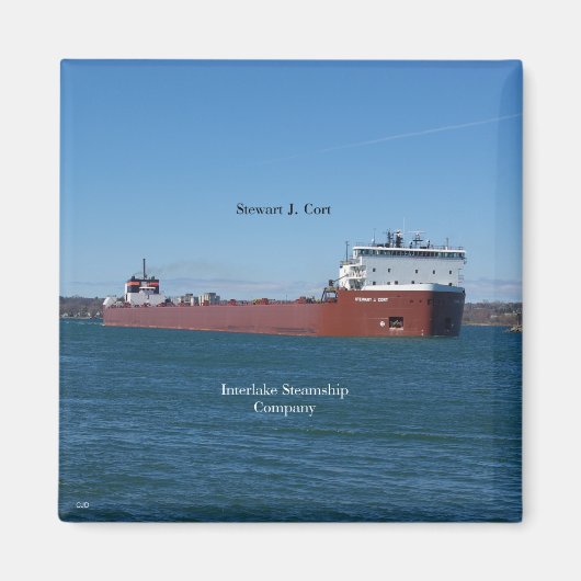 スチュワートJ.コルト磁石 マグネット (正面)