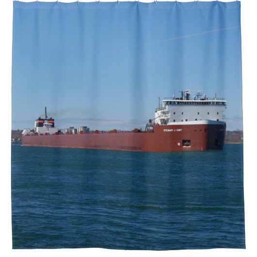 スチュワートJ.コートシャワーカーテン シャワーカーテン (正面)
