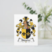 スチューラー家紋 ポストカード (スタンド正面)