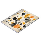 スチユニークカンジナビアの幾何合成図形 ノートブック (左側)