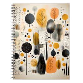 スチユニークカンジナビアの幾何合成図形 ノートブック