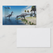 スチョミムス恐竜の名刺 名刺 (正面/裏面)