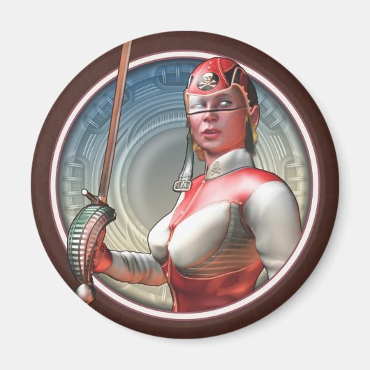 スチリン宇宙海賊丸マグネット マグネット (正面)