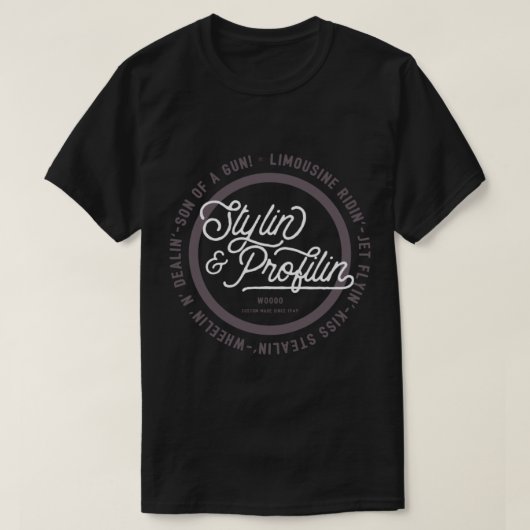 スチリン&プロフィリン Tシャツ (デザイン正面)