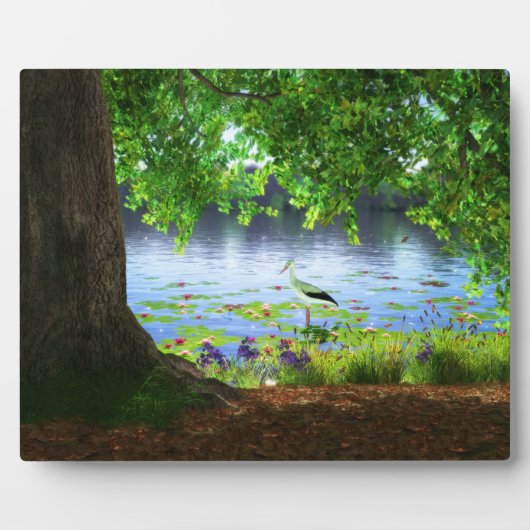 『スチルウォーター・プラークの横』 フォトプラーク (正面)