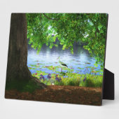 『スチルウォーター・プラークの横』 フォトプラーク (側面)