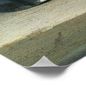 スチルライフとスカルポスター ポスター (角)