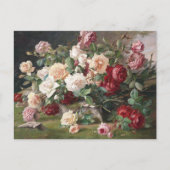 スチルライフとバラはがき ポストカード (正面)