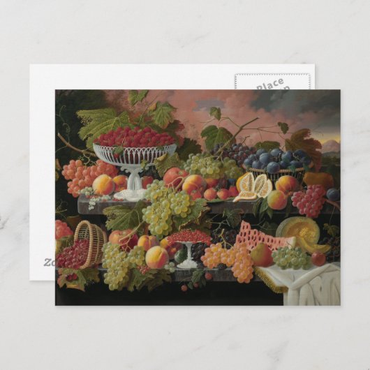 スチルライフのアートポストカード ポストカード (正面/裏面)