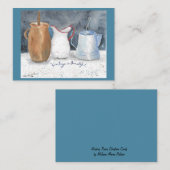 スチルライフアートノートカード ノートカード (正面/裏面)